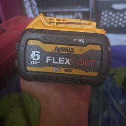 Dewalt 20/60v 6ah 