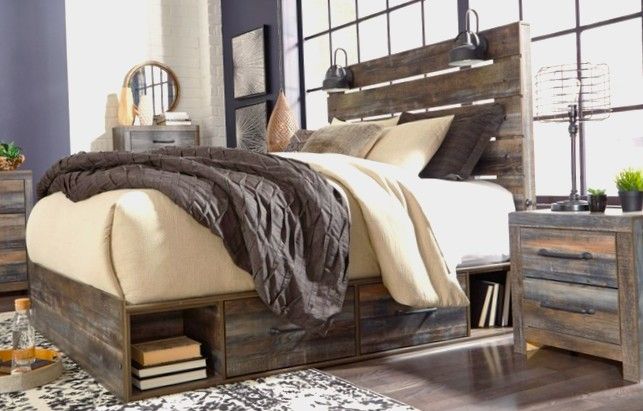4 PC Bedroom Set - Modern Style