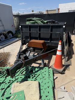 Shop Built Dump Trailer