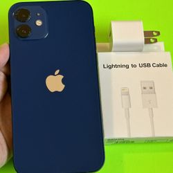 IPhone 12 (128gb) Blue UNLOCKED, Excellent Condition 