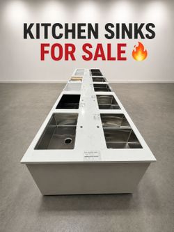🔥🔥Warehouse Direct Sale Kitchen Sinks Starting $90 (please read description)🔥🔥