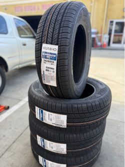 245/60/18 KUMHO 4 NEW TIRES INSTALLED ✅ INSTALADAD ✅ WE DO COMPUTER ALIGMENT ✅🔥