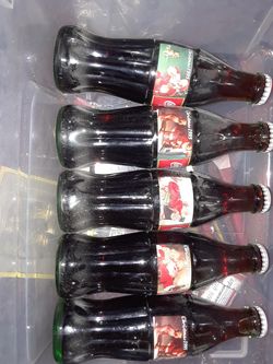 21 Coke bottles from 95 & 98