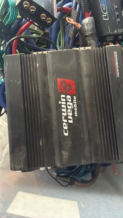 Amplifier with cables (make offer)
