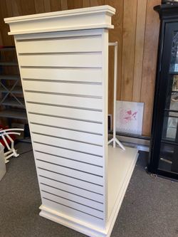 Set of 2 Retail Slatwall Display