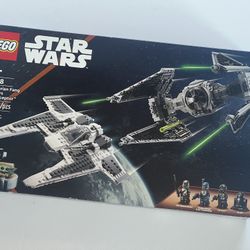 Lego MANDALORIAN FANG FIGHTER VS TIE INTERCEPTOR 