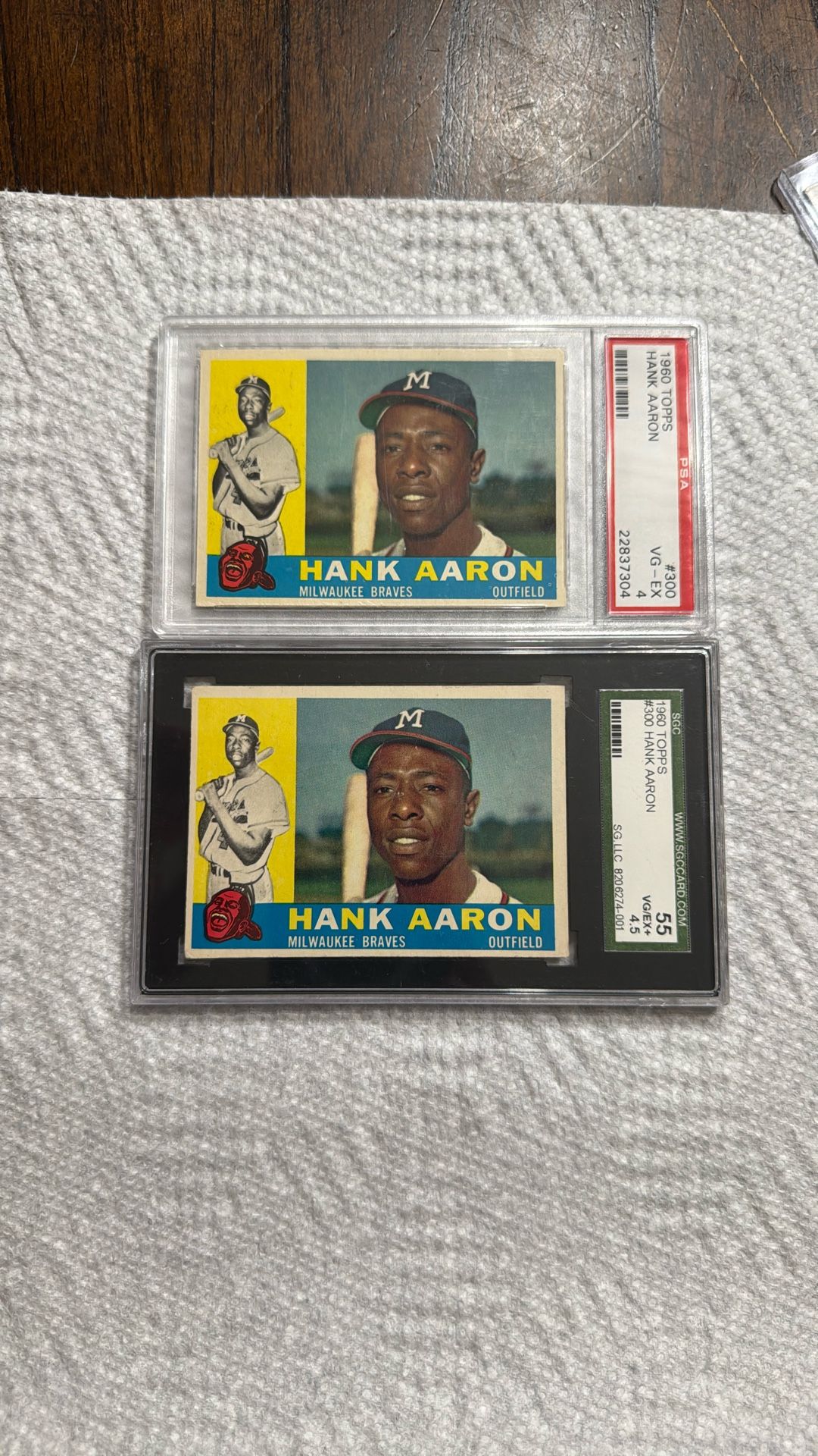 Hank Arron 1960 Topps