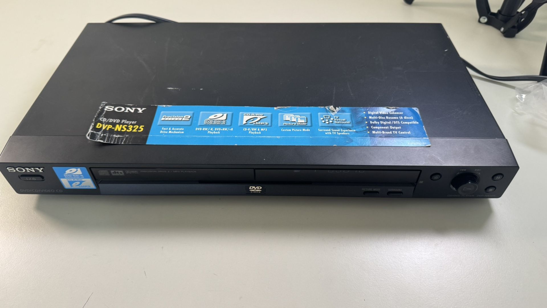 Sony DVD player no remote works see pictures