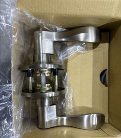 NEW Defiant Naples Satin Nickel Keyed Entry Door Lever (contact info removed)48 New $10 EACH