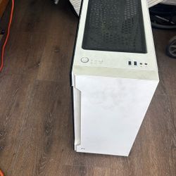 Empty White Pc Case 