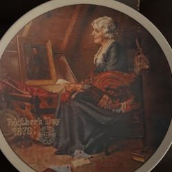 1979 Norman Rockwell Plate “Reflections”