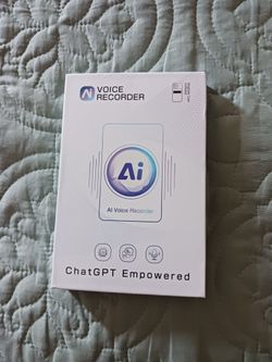 NEW AI Voice Recorder Chatgpt Empowered