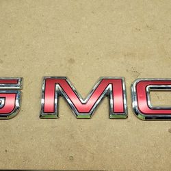 Stock GMC Tailgate Letters 