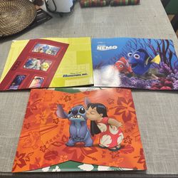 DISNEY LITHOGRAPHS-MONSTERS INC / LILO AND STITCH AND FINDING NEMO