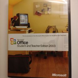 Microsoft Office 2003 Disk with Product Key
