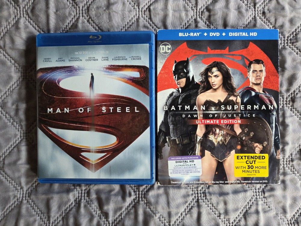 DCEU Blu-Ray Set