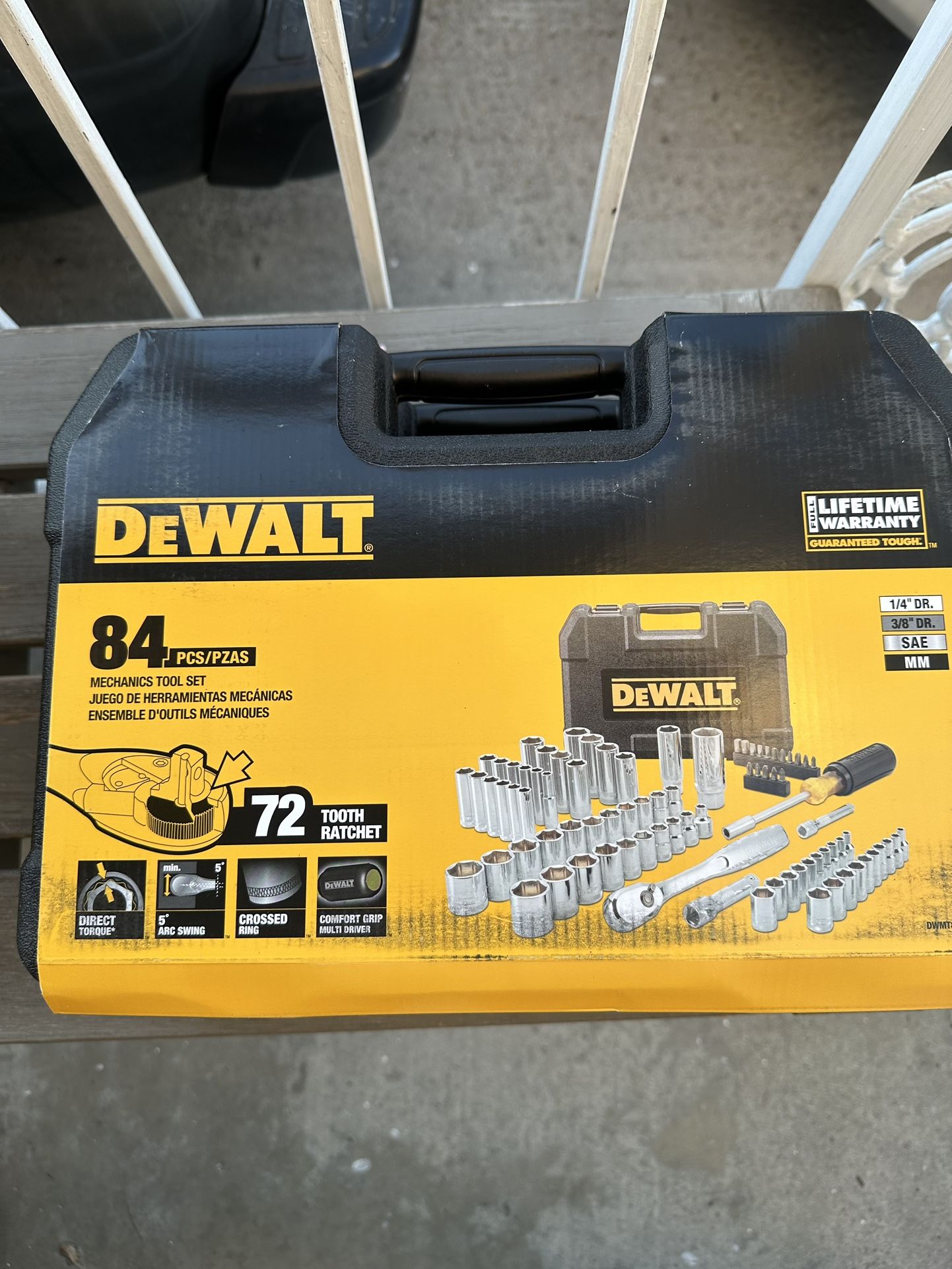 New Dewalt 84 Pc Tool Set