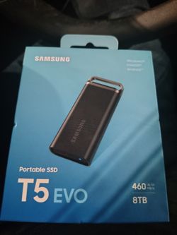 SAMSUNG T5 EVO 8TB (Brand New; Factory sealed)