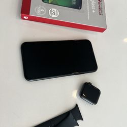 Apple iPhone XR 64 GB and Apple Watch Series 4 GPS Only 