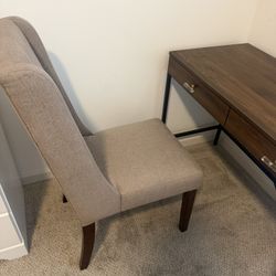 Desk And Chair $75