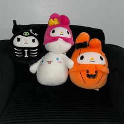 Sanrio Squishmallows Total Of 4 
