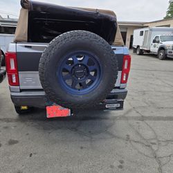 swing out tire hitch carrier 