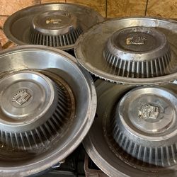 Antique Cadillac Hubcaps