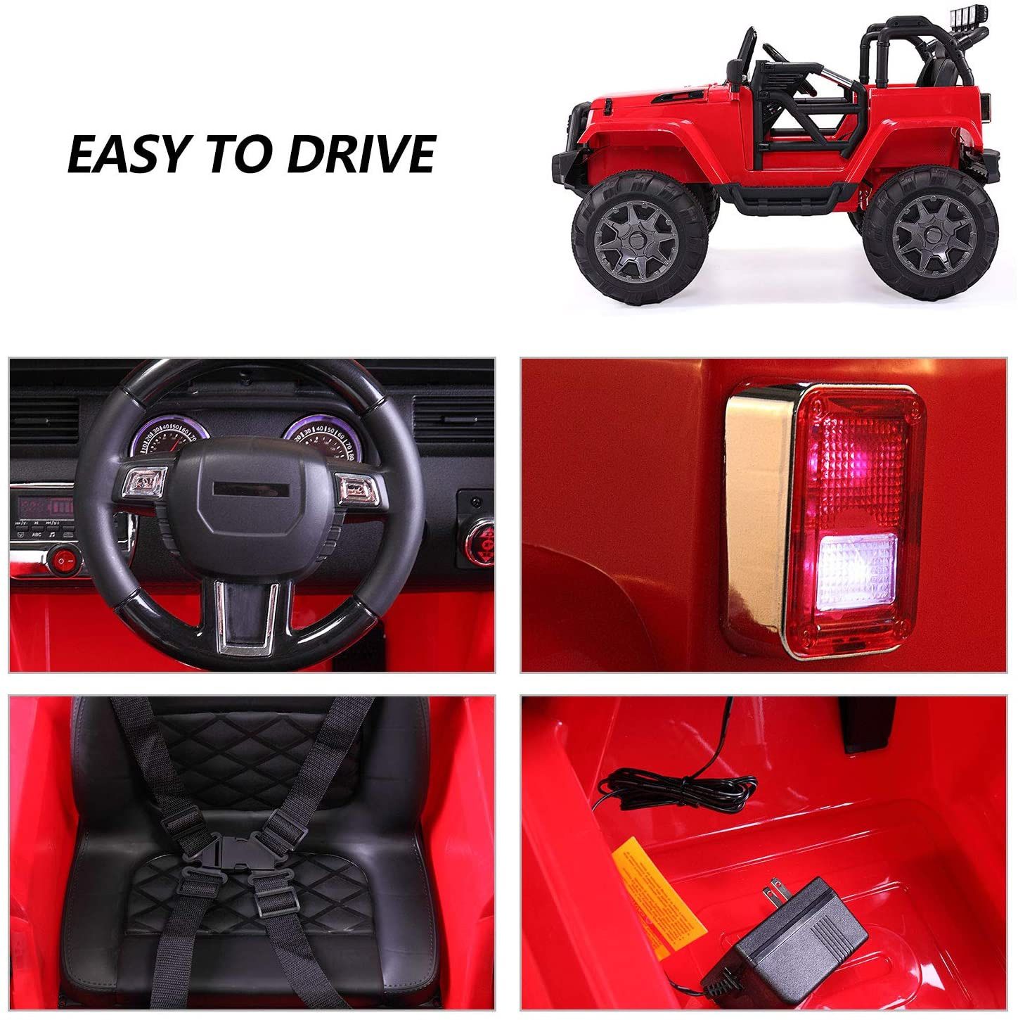 ❤️❤️!! BRAND NEW 12V LUXURY Remote Control Electric Kid Ride