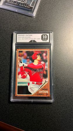 Ohtani 2023 Topps 1962 Style Card- Grade 10