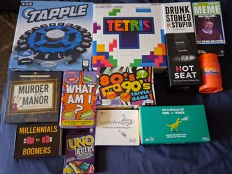 Huge Lot of 15 Party/Family Games
