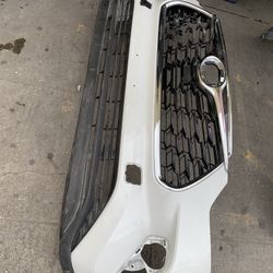 2020-2022 Toyota Highlander Front Bumper, Grille And Lower Valance 