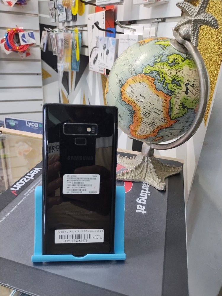 Unlocked N O T E 9 128Gb Clean With Charger