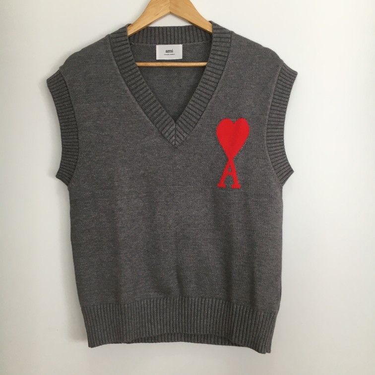 Ami Paris knitted vest