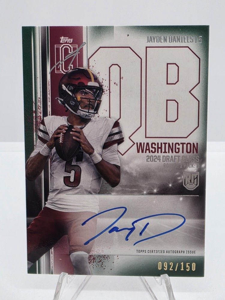 Topps Signature Class Jayden Daniels Auto