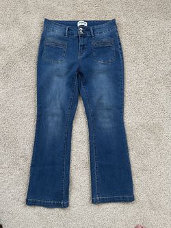 Sandpiper Petite Blue Flare Jeans