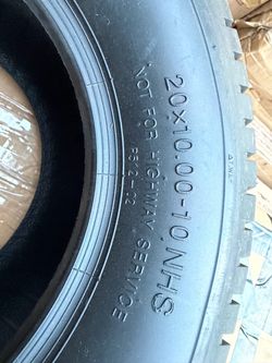 20x10.00-10 NHS Off-Road ATV Tire