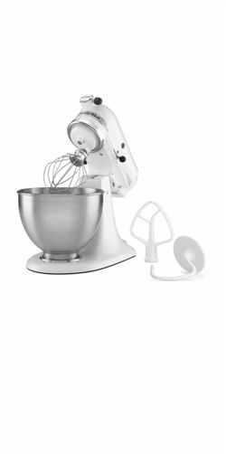 Classic Series 4.5 Quart Tilt-Head Stand Mixer-White
