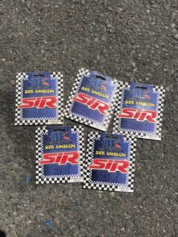 Honda siR emblems new