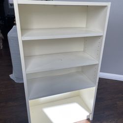 White Bookshelf