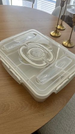 Food  Storage Container W/ Secure lid