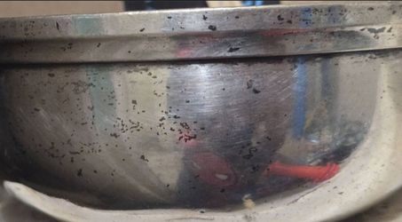 2 Old Metal Bowls