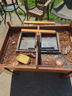 Split turtles cage