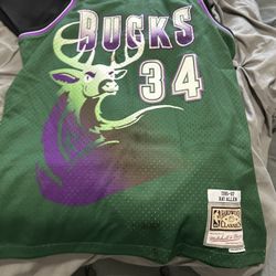 Ray Allen Bucks Jersey