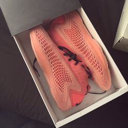 Adidas Ae1 Size 12.5 (pink And Black Laces) Move Insoles Included