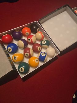 2 1/4" Billiard Balls