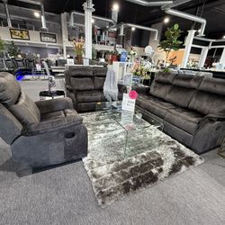 3 Pc Sofa, Loveseat And Chair 