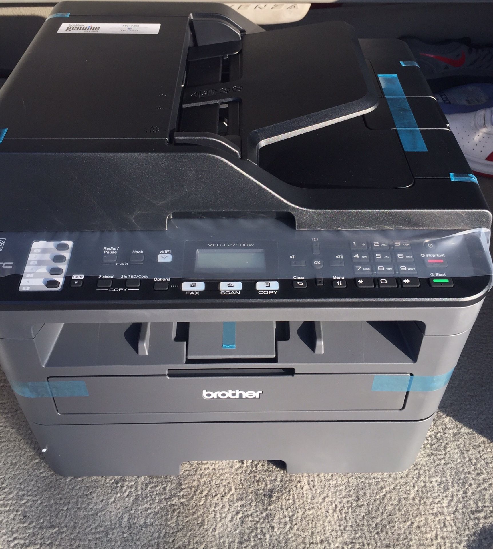 (BRAND NEW) Brother mfc-l2710dw Laser Printer, Copy, Scan, And Fax