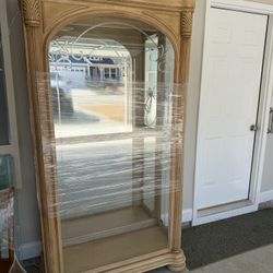 Display Cabinet Glass Case With Side Opening Doors