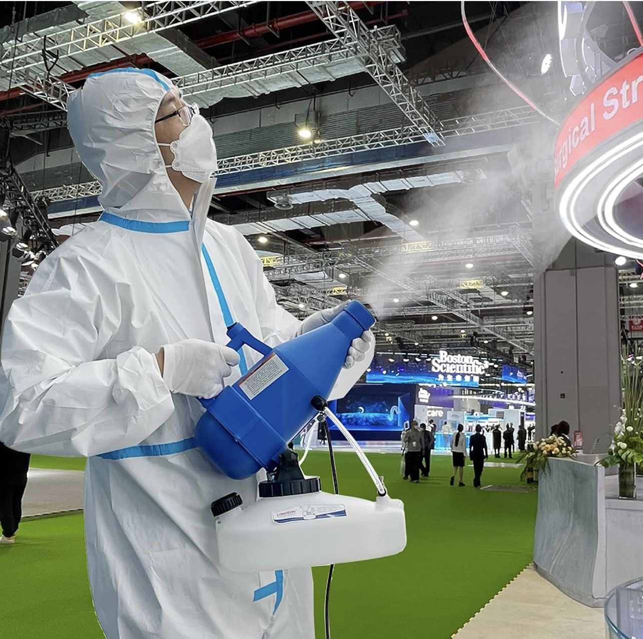 4.5L Electric ULV Fogger Machine Sprayer,Portable Atomizer Foggers Mist