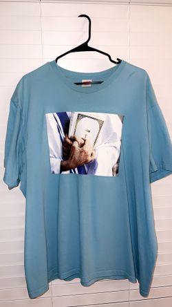 Supreme Bible Tee Light Slate